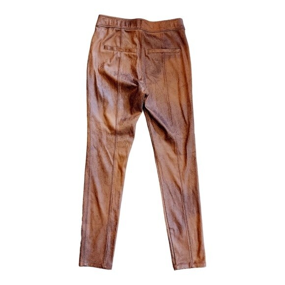 Free People Faux Leather Leggings size 26 NWT - Picture 3 of 9